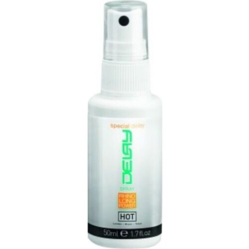 Spray Ritardante HOT 50 ML per Efficacia Contro l'Eiaculazione Precoce