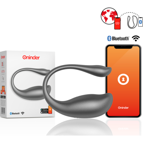 Vibratore ONINDER Nairobi con app e stimolazione profonda