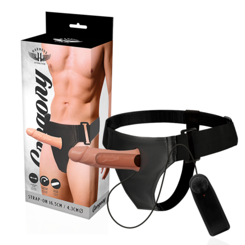 Anello Penis Harness Attraction Gregory con vibrazione