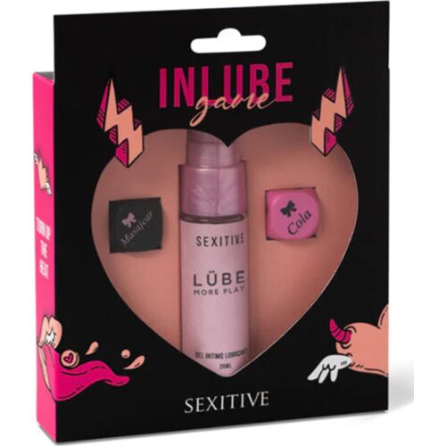 Gioco di dadi con lubrificante Sexitive IN LUBE GAME