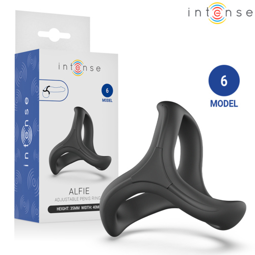 Anello Pene INTENSE FOR HIM Alfie Adjustable a Tre Anelli