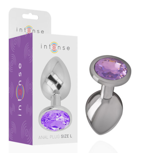 Plug Anale INTENSE con Diamante Gioiello Size S
