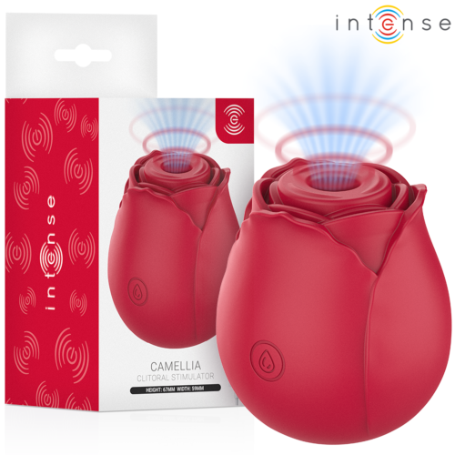 Succhiatore INTENSE HIGH TECH Camellia con 10 modalità di suzione