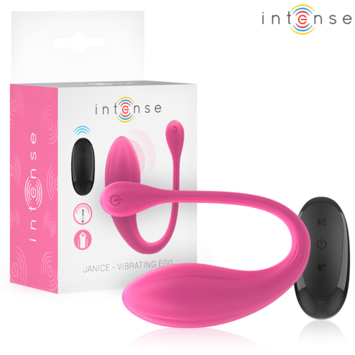 Vibratore INTENSE JANICE con controllo remoto e 10 vibrazioni