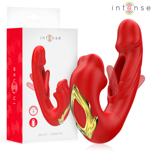 Vibrare INTENSE NATHY con funzione di suzione