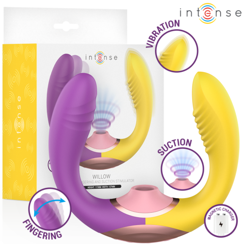 Stimolatore Vibrante INTENSE HIGH TECH WILLOW 3-in-1