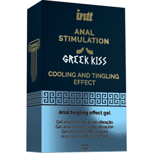 Gel Stimolante Anal INTT Greek Kiss 15 ml con Sapore di Menta