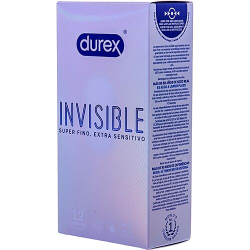 Preservativi Durex Invisible Ultra Fini - Sensibilità Massima