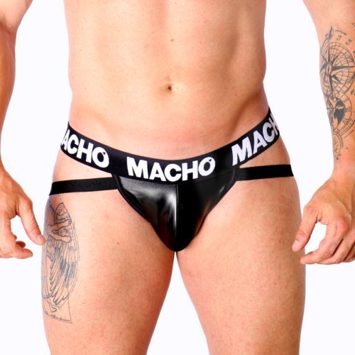 Jockstrap MACHO MX25NC in polipelle elastica