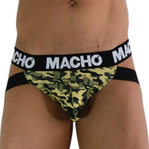 Jockstrap MACHO MX28MV con design anatomico e supporto