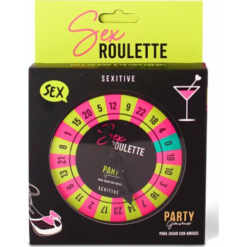 Gioco erotico SEXITIVE Sex Roulette Party Game
