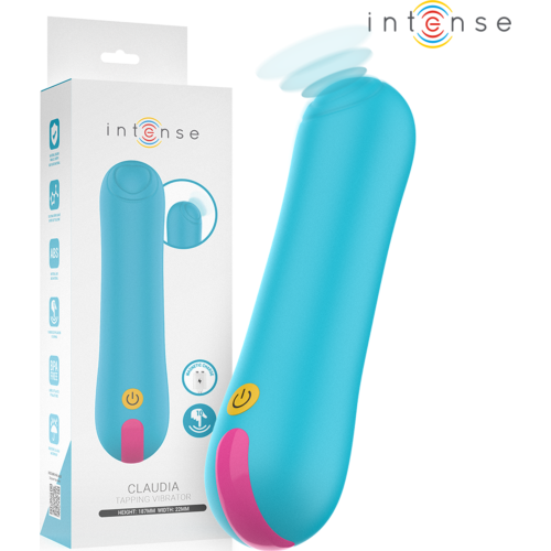 Vibratore INTENSE CLAUDIA con tapping ritmico