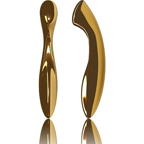 Vibratore Punto G LELO OLGA ORO in acciaio inox