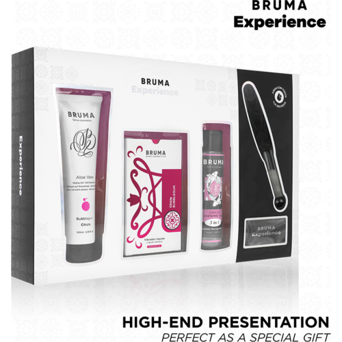 Kit di Massaggio BRUMA XPERIENCE con Lubrificante e Accessori