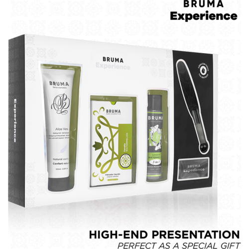 Kit di massaggio BRUMA XPERIENCE con vibro-orgasmico