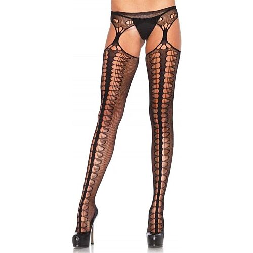 Collant con giarrettiera Leg Avenue - Stile audace e seducente