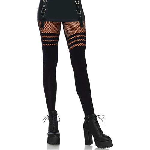 Medias Rejilla Leg Avenue - Dettagli opachi e senza cuciture