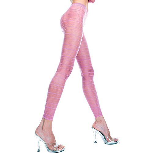 LEGGINS CON RAYAS VERTICALES FUCHSIA