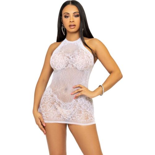 Minivestito Leg Avenue con strass e pizzo