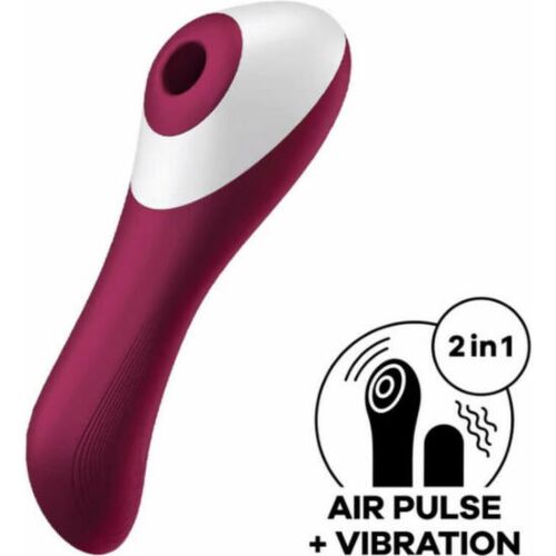 Vibratore SATISFYER DUAL CRUSH con stimolazione doppia