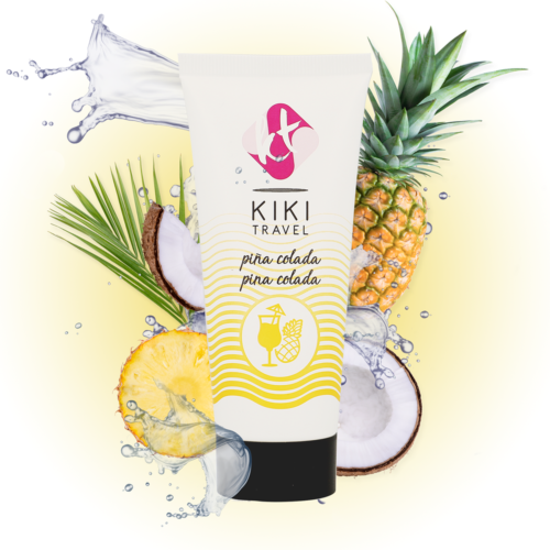 Lubrificante KIKÍ TRAVEL 50ml - Sabor a Piña Colada