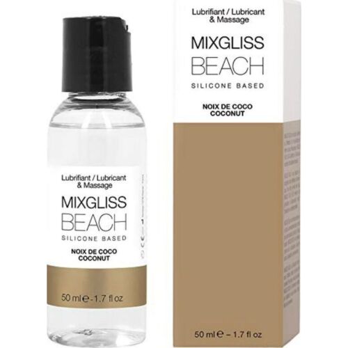 Lubrificante Mixgliss Beach 50ml con aroma a cocco