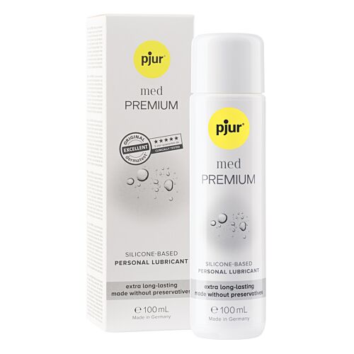 Lubrificante Pjur Med Premium Glide 100 ml per scorrimento prolungato