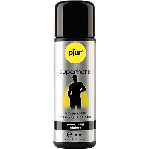 Lubrificante Pjur Superhero Glide 30 ml con Ginkgo energizzante
