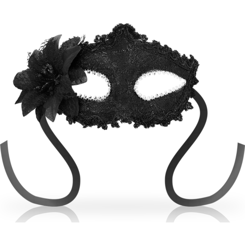 Maschera Bondage OHMAMA con design esclusivo e fiori