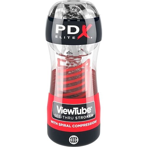 Masturbatore PDX ELITE ViewTube 2 con compressione