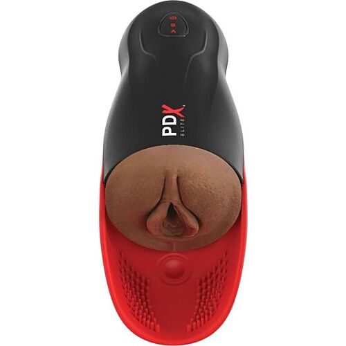 Vagina vibrante PDX ELITE Fuck-O-Matic 2 con suzione potente