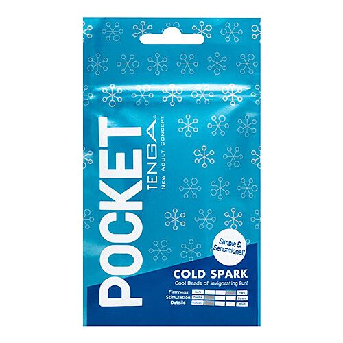 Masturbatore tascabile Tenga Pocket Cold Spark