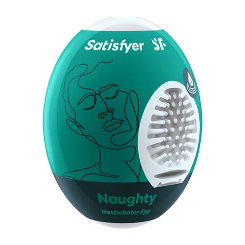 Uovo Masturbatore Satisfyer Naughty | Stimolazione Realistica