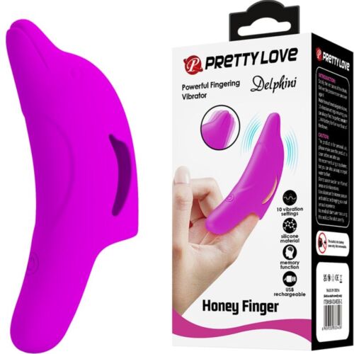 Stimolatore Clitorideo Pretty Love Delphini con 10 vibrazioni