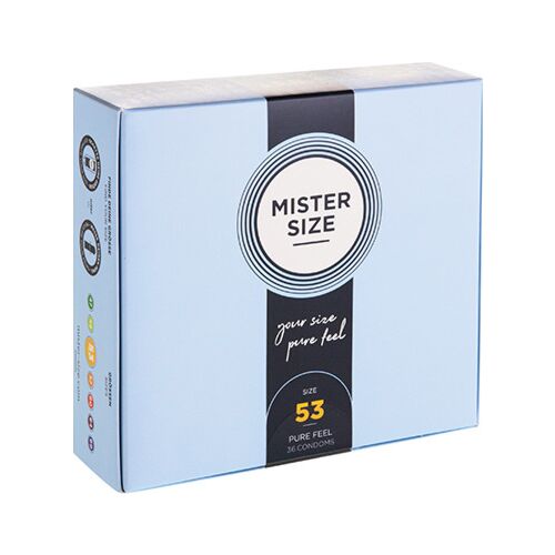 Preservativi MISTER SIZE M 53 mm | Comfort e Sicurezza