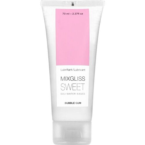 Lubrificante a base d'acqua MIXGLISS 70 ML con sapore chicle