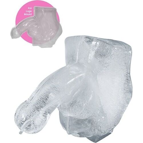 Molde di ghiaccio pene grande Play Wiv Me per feste originali