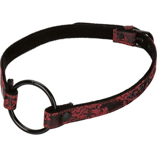 Mordaza CalExotics Scandal Wide Open Mouth con anelli intercambiabili