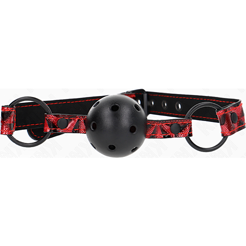 Bavaglio KINK Modello 2 4.5 cm con pattern a diamante