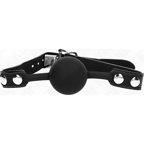 Mordaza KINK modello 1 con palla in silicone da 4 cm