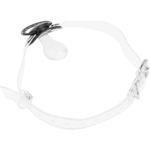 Mordaza Chupete OHMAMA FETISH con tirantas regolabili