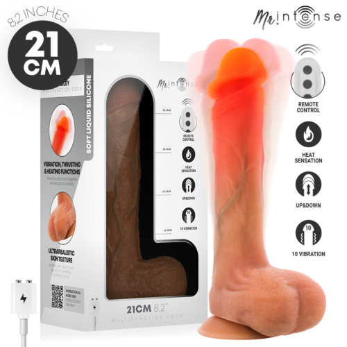 Vibratore MR. INTENSE BRADLEY con funzione di riscaldamento