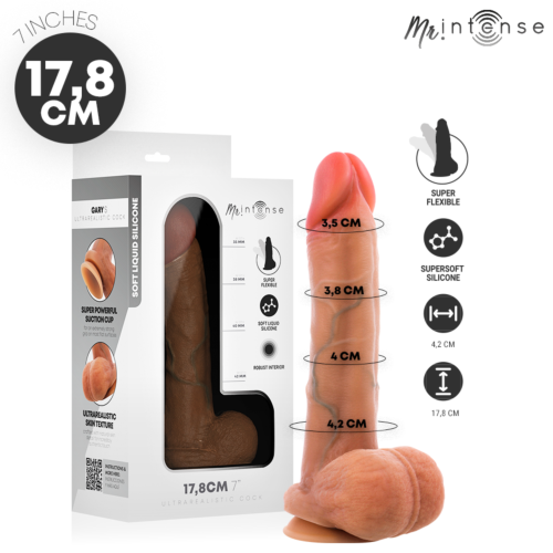 Dildo MR. INTENSE Gary S - 17.8 cm di lunghezza e 4.2 cm di diametro