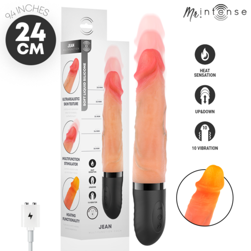 Vibratore MR. INTENSE Jean con funzione di riscaldamento