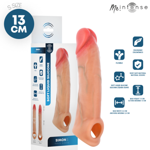 Guaina Pene MR. INTENSE Simon S - 13 cm di lunghezza