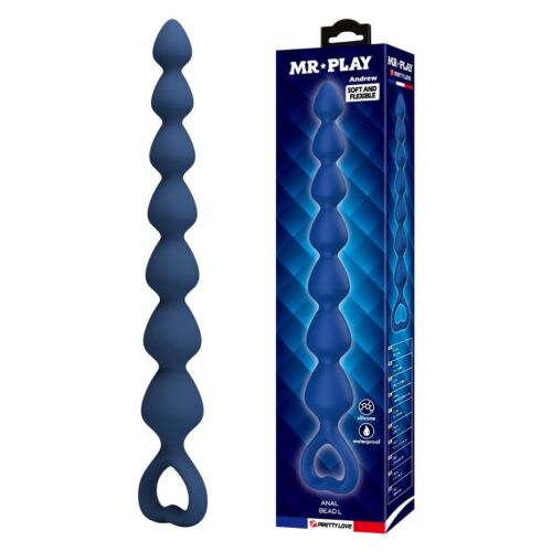 Perline Anali MR PLAY con Plug Anale e Design Graduato