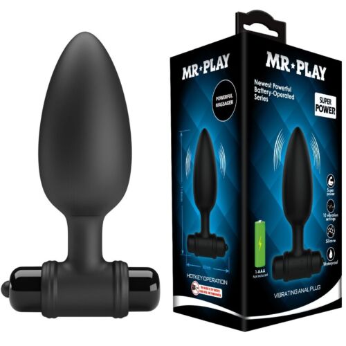 Vibratore Anale MR PLAY Super Power con vibrazione intensa