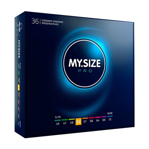 Preservativi MY SIZE PRO 53 MM | Sensazione ultrasensibile