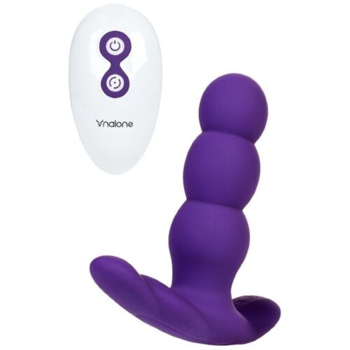 Vibratore anale Nalone Pearl con telecomando
