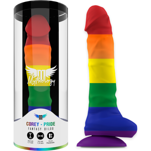 Dildo Mythology Corey Pride L | Design flessibile e adattabile